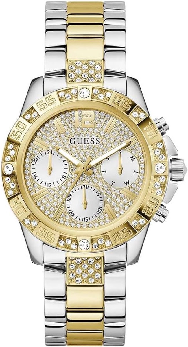 Dames Horloge - Armband Horloge - Dagelijks Gebruik - Kristallen Bezel - 10 x 5.9 x 3.9 cm - Zilverkleurig