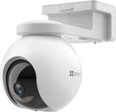 EZVIZ HB8 Pro 4K - Draadloze 4K Beveiligingscamera - 360° Pan & Tilt - color Nachtzicht - AI Detectie - Werkt met Google Assistant & Alexa -AI-tracking - Geen maandkosten