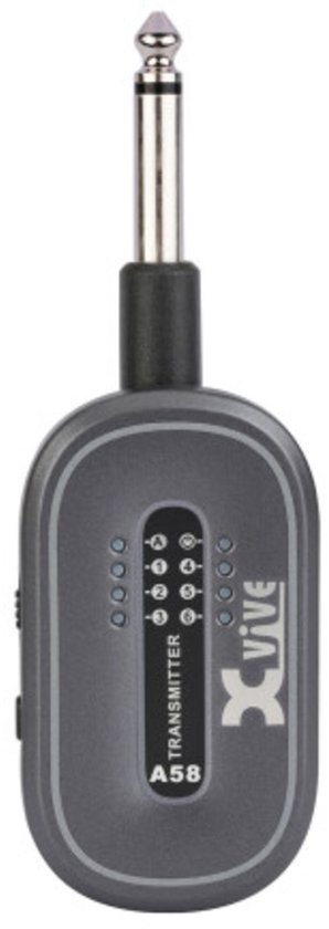 Xvive A58T Transmitter Wireless Guitar System 5.8 GHz extra zender voor draadloos gitaarsysteem