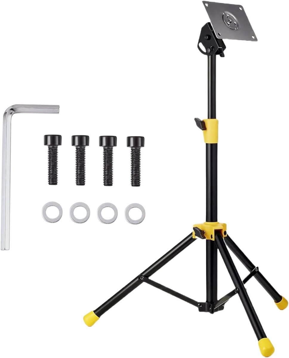 Percussie Snare Houder - Studio Mount - Podium Setup - Draagbaar Rig - Verstelbaar - Zwart