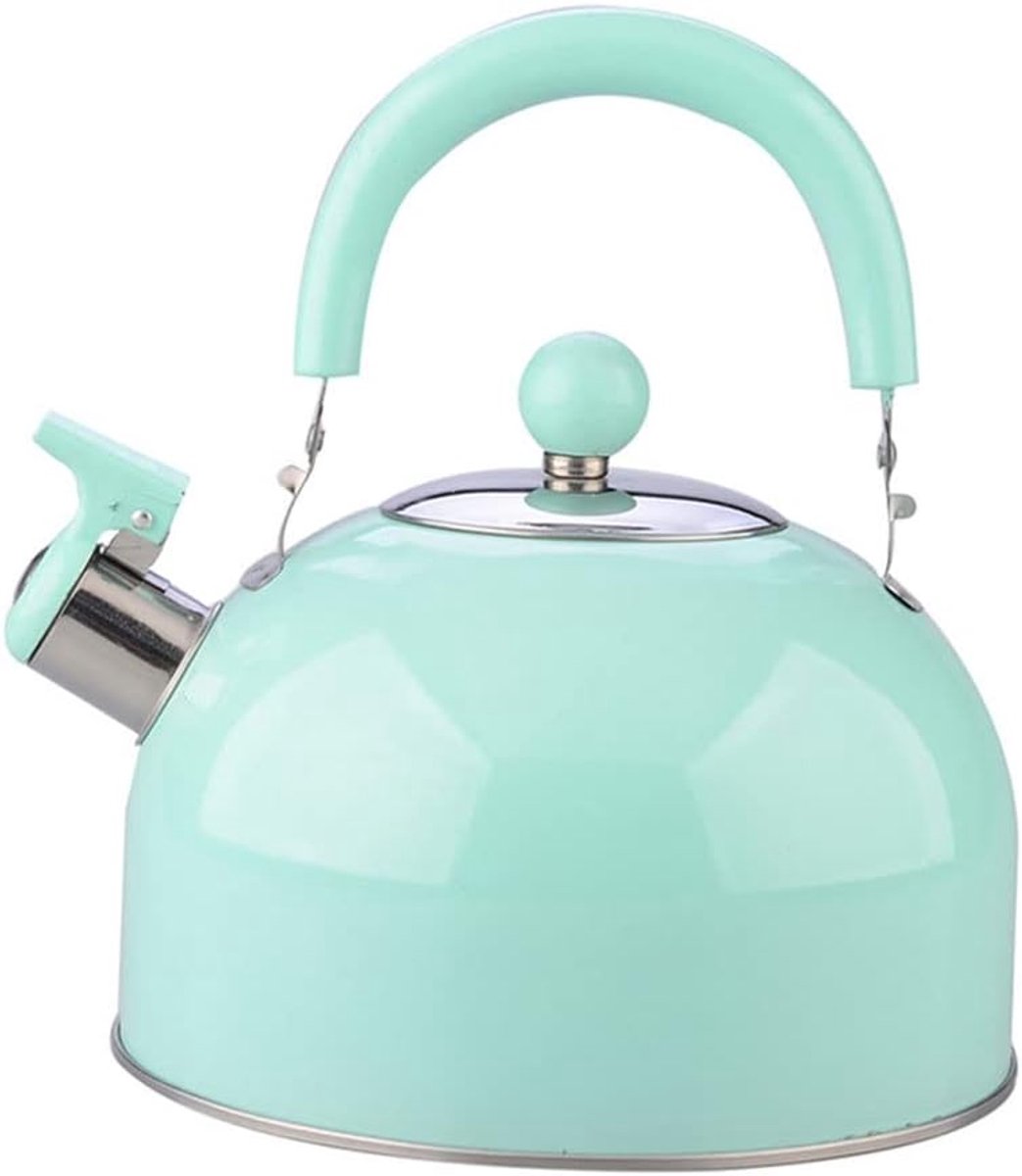 Theepot Fluitketel - Waterketel Keuken - Warme Dranken Maken - Traditioneel Fluitje - 500 Gram