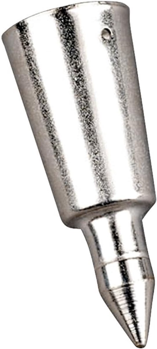 Wandelstok Punt - Stokpunt Accessoire - Veilig Wandelen - Massieve Vernikkelde Punt - 30 mm - Zilver