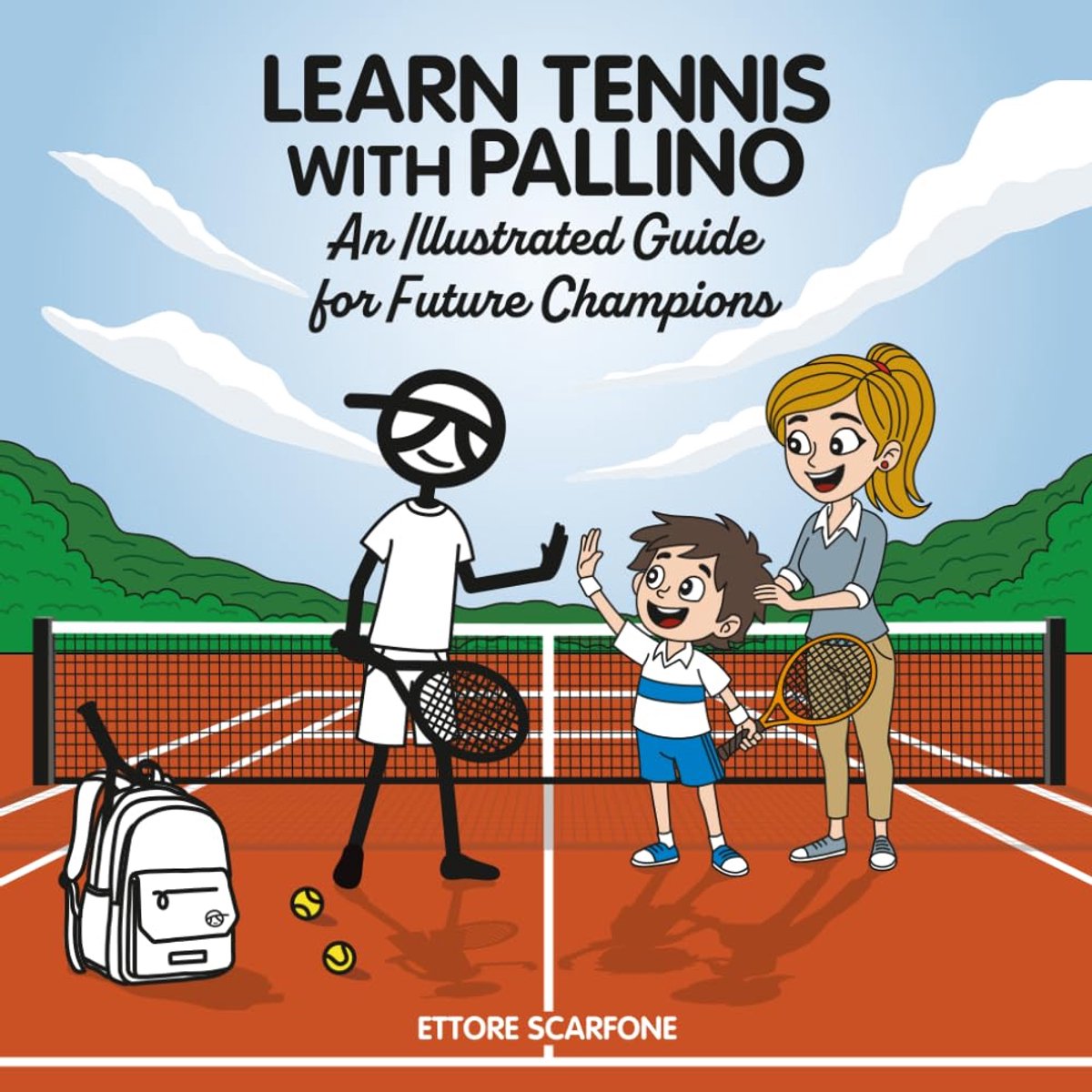 Tennis Gids - Beginners Handleiding - Leren Sporten - Geïllustreerde Uitleg - 21 x 21 cm