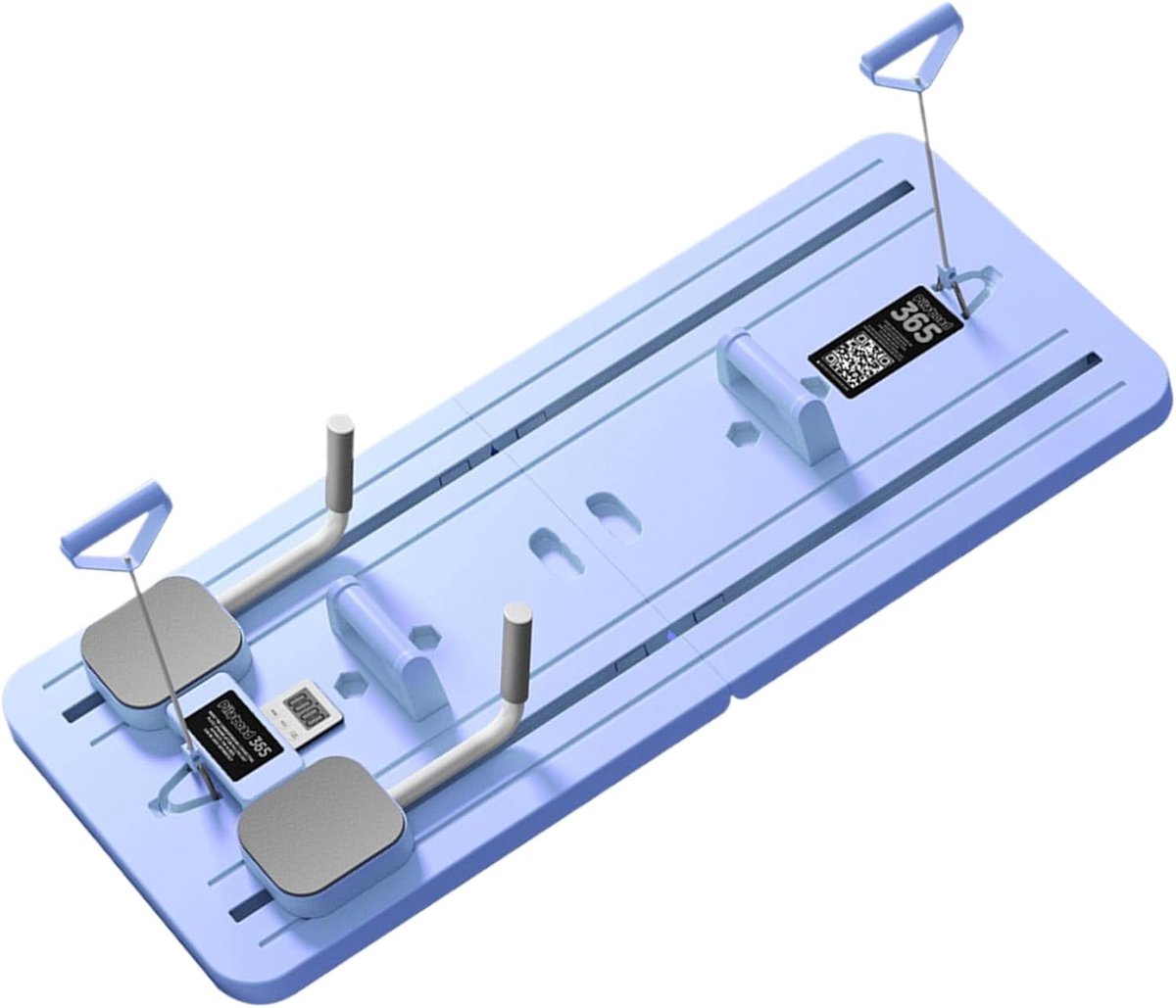 Pilates Trainingsbord - Fitness Hulpmiddel - Thuis Workout - Multifunctioneel Ontwerp - 106 x 41 cm - Orchidee Paars
