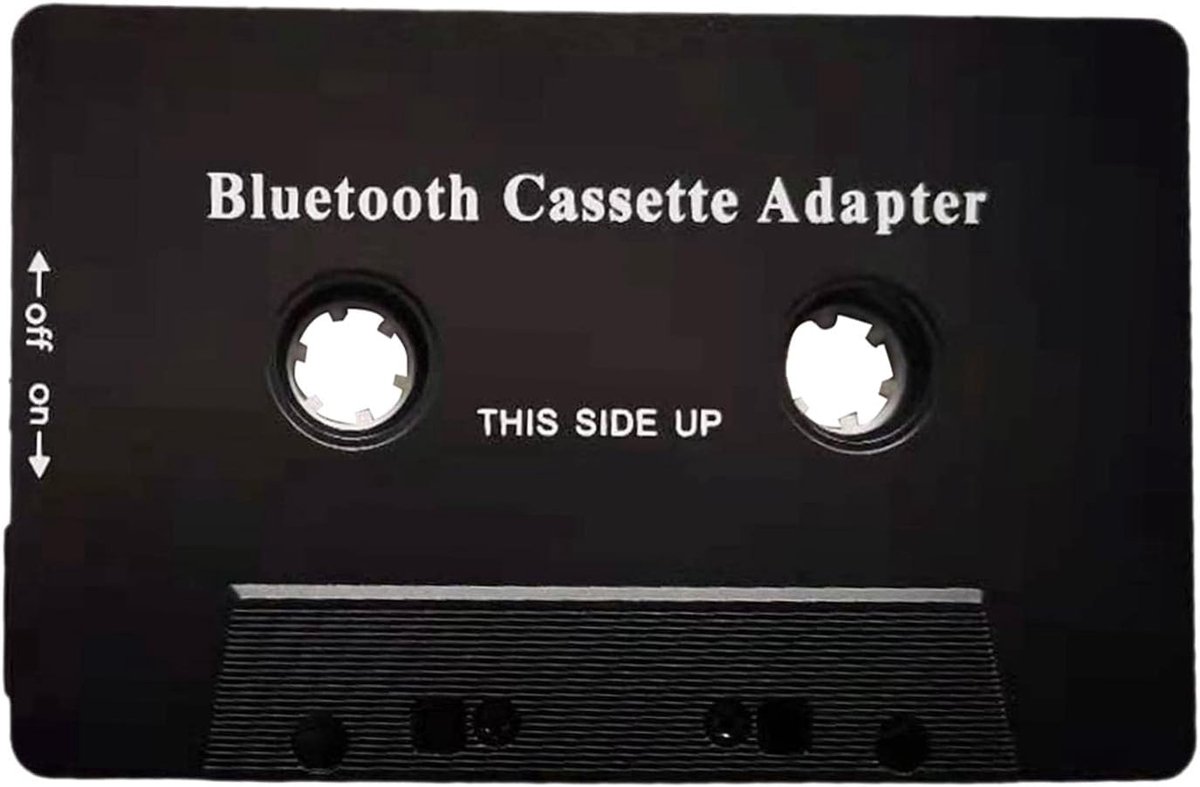 Cassette Adapter - Bluetooth Ontvanger - Auto Muziek Streamen - Plug en Play - 10.2 cm