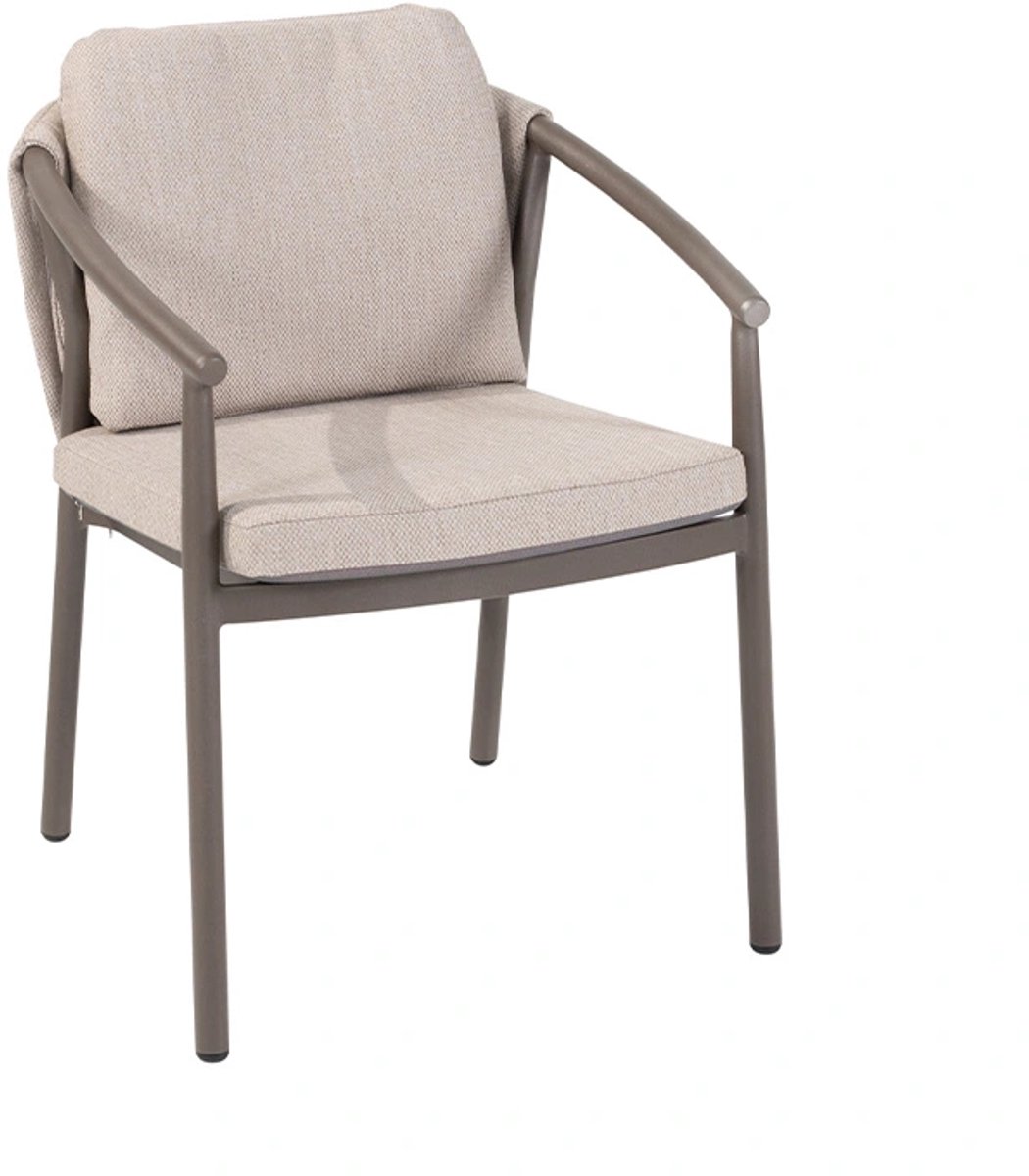4 Seasons Outdoor Barolo chaise de jardin dining - terre