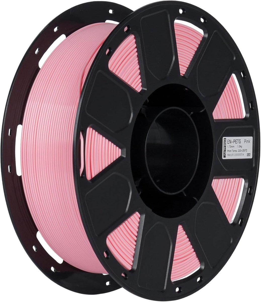 3D Printer Filament - PETG Materiaal - Modelbouw Printen - Hoge Precisie Taaiheid - 1.75 mm 1 kg - Roze