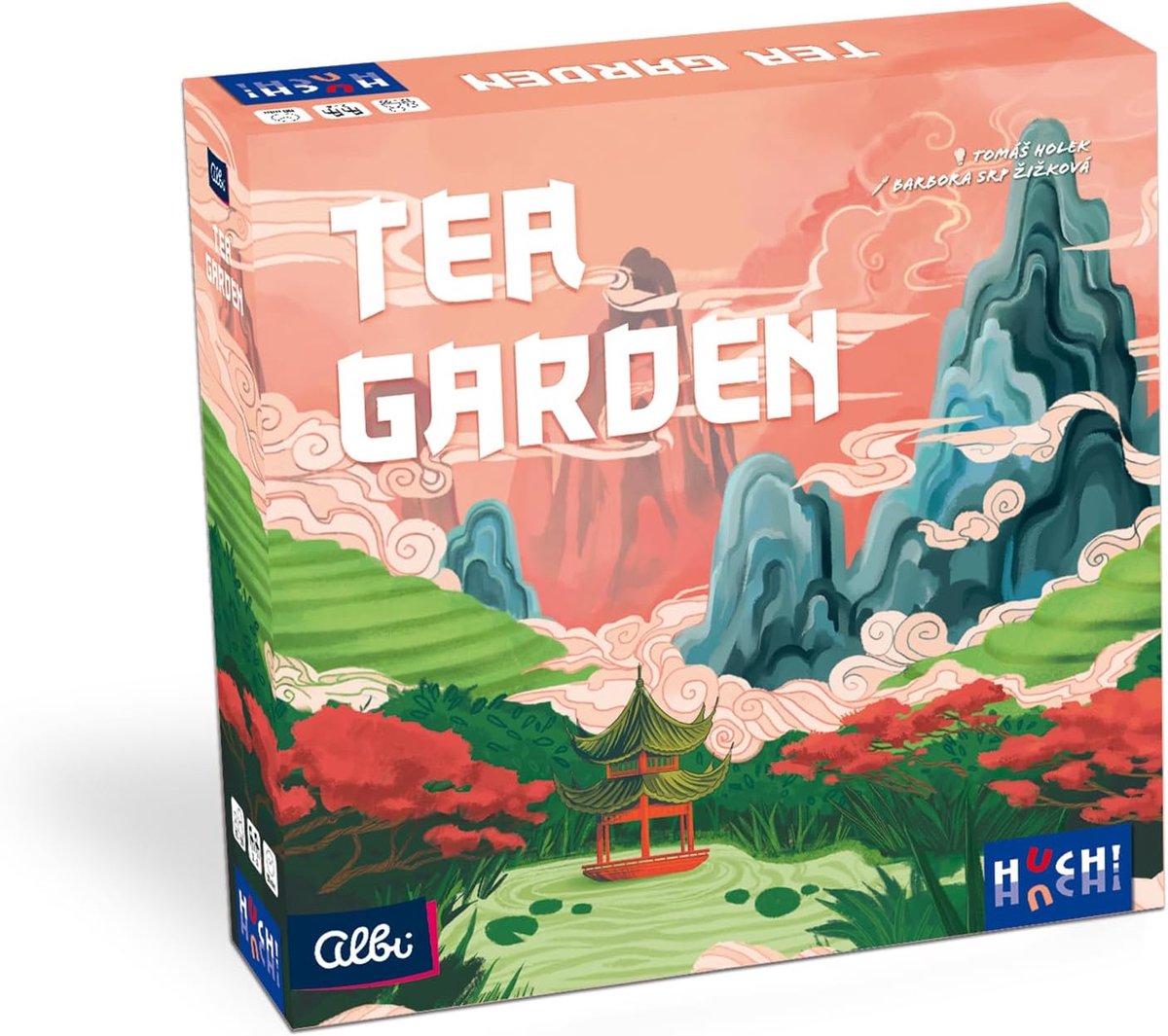 Theetuin Spel - Strategisch Kaartspel - Thee Cultiveren - Uniek Fermentatie Mechanisme - 30x30x7 cm