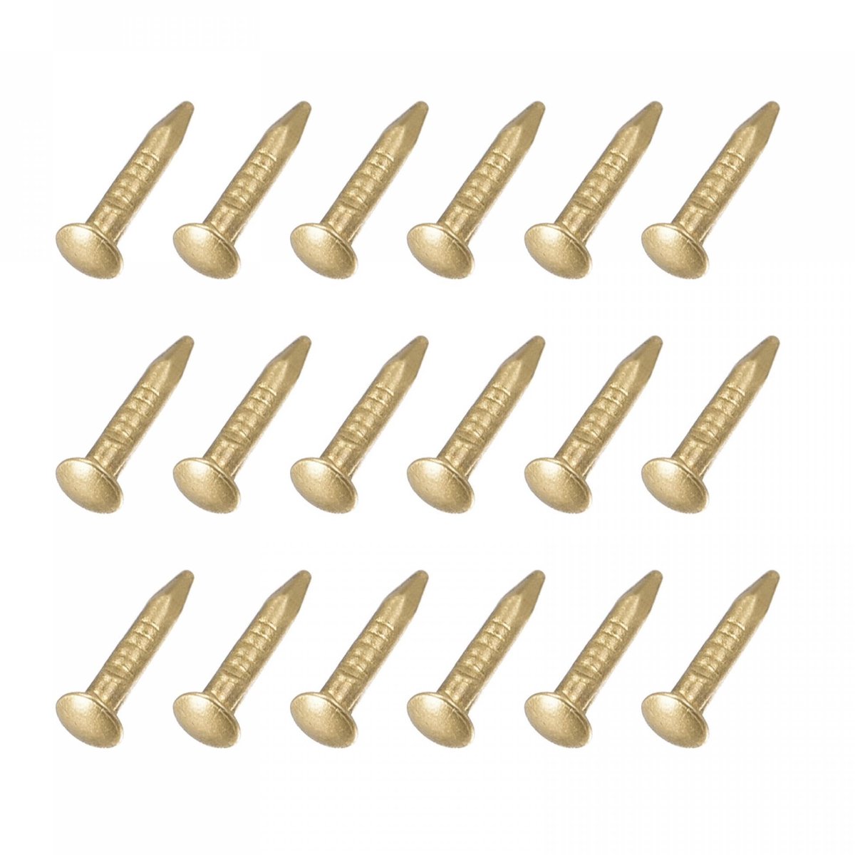 Allecto - Spijkers - Hardware - Houtbewerking - Messing - Nails - Huishoudelijk - Klei - Geschikt voor houtbewerking - Koperkleurig