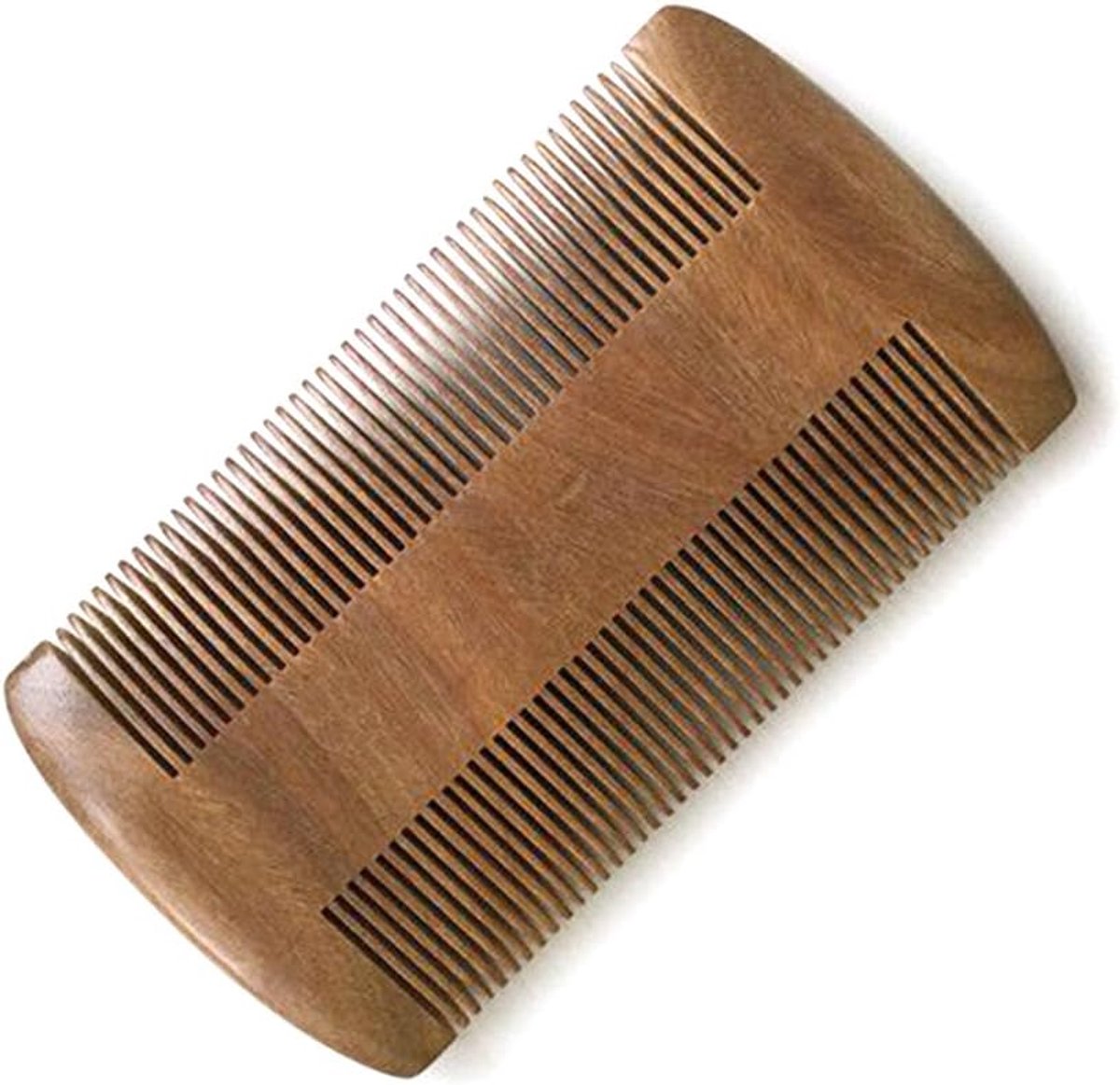 Houten Haarkam - Baardkam Haar Kam - Dagelijkse Styling - Natuurlijk Sandelhout - 10 Cm Lengte