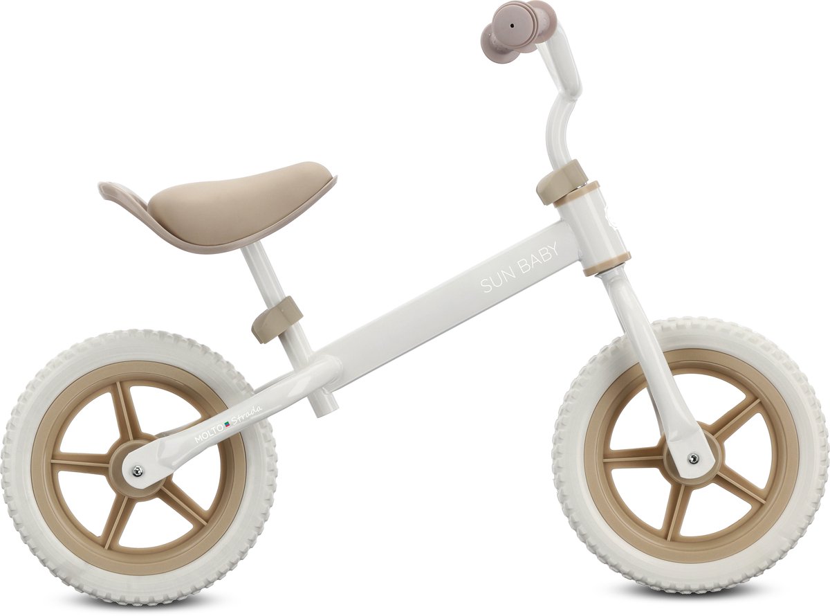 sun baby Loopfiets voor Kinderen 2 Jaar Molto Strada, max. 30 kg, Loopfietsen met schuimrubberen banden, verstelbaar zadel en stuur, stalen frame thumbnail 4