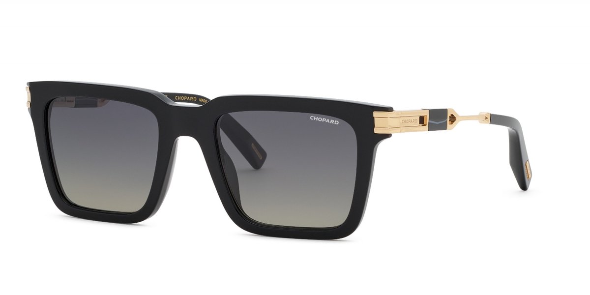 Chopard SCH411 Nero lucido 54/21/145 MAN Zonnebrillen