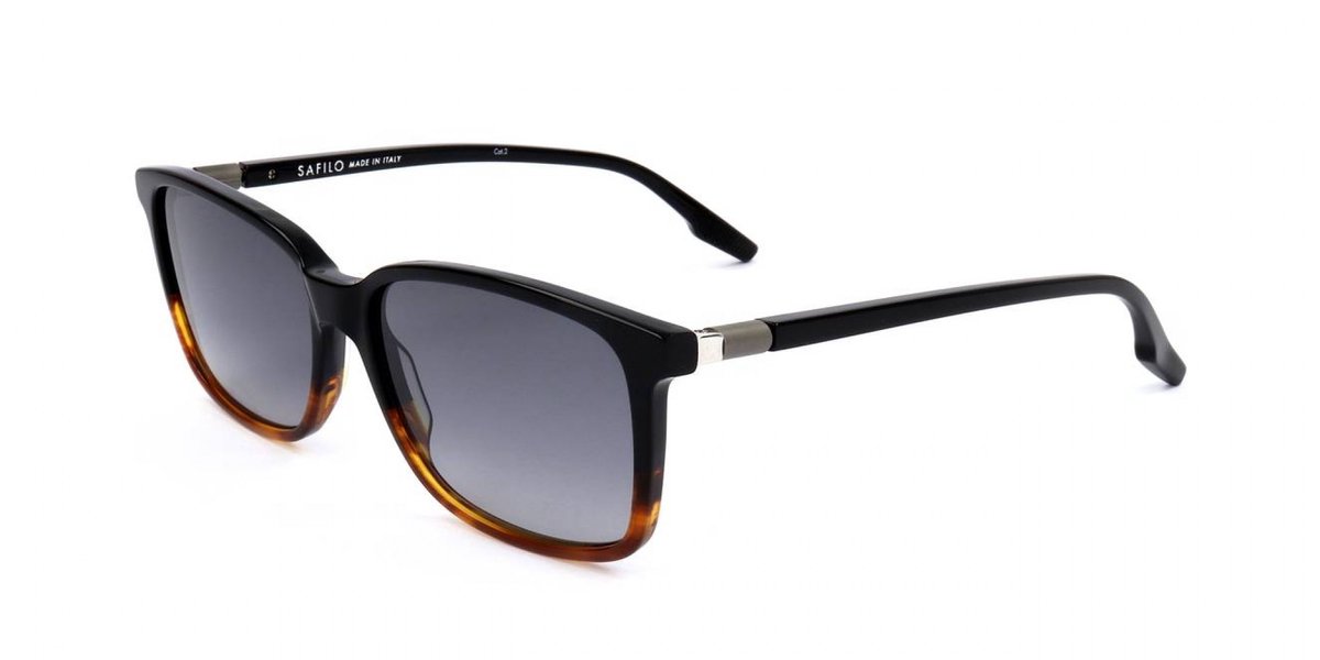 Safilo LASTRA 01/S Black havana 54/16/145 MAN Zonnebrillen