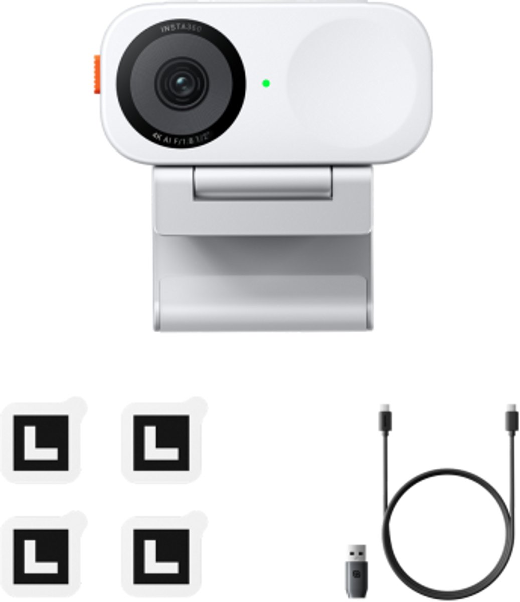Insta360 Link 2C 4K AI Webcam White thumbnail 4
