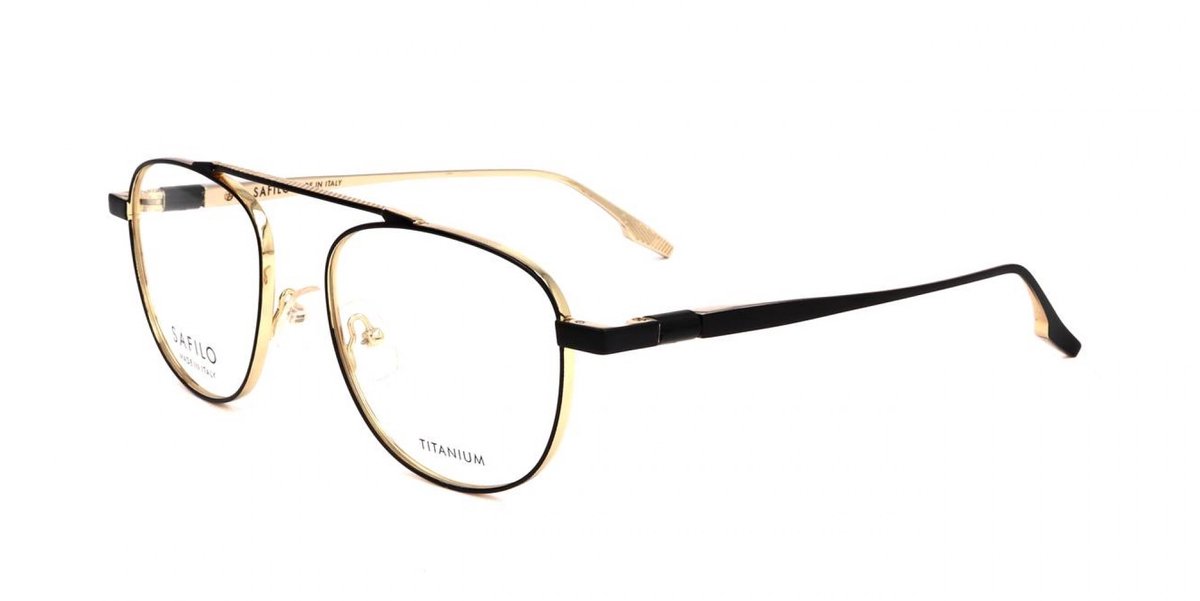 Safilo REGISTRO 03 Black gold 53/19/145 MAN Brilmonturen