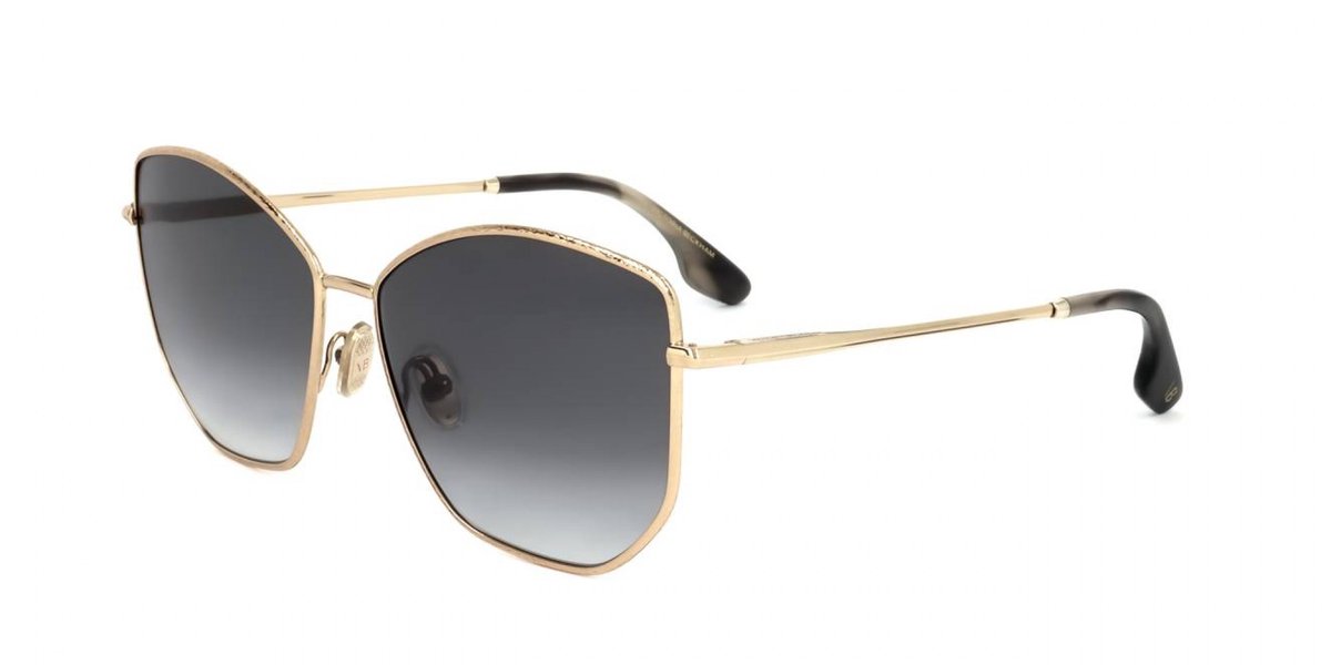 Victoria Beckham VB225S Gold/smoke 59/15/140 WOMAN Zonnebrillen