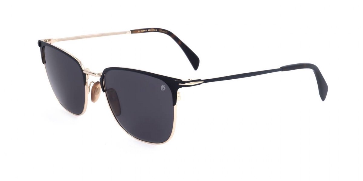 David Beckham DB 7094/G/S Matte black gold 57/19/150 MAN Zonnebrillen