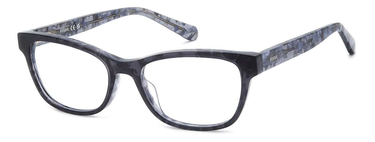 Fossil FOS 7201 Black grey havana 52/17/140 WOMAN Brilmonturen
