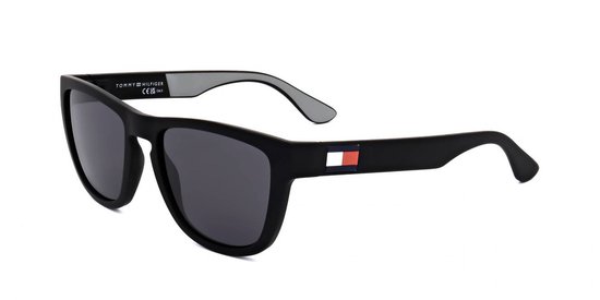 Tommy Hilfiger TH 1557/S Heren Zonnebril - Zwart/Grijs van Merkloos — afbeelding 2
