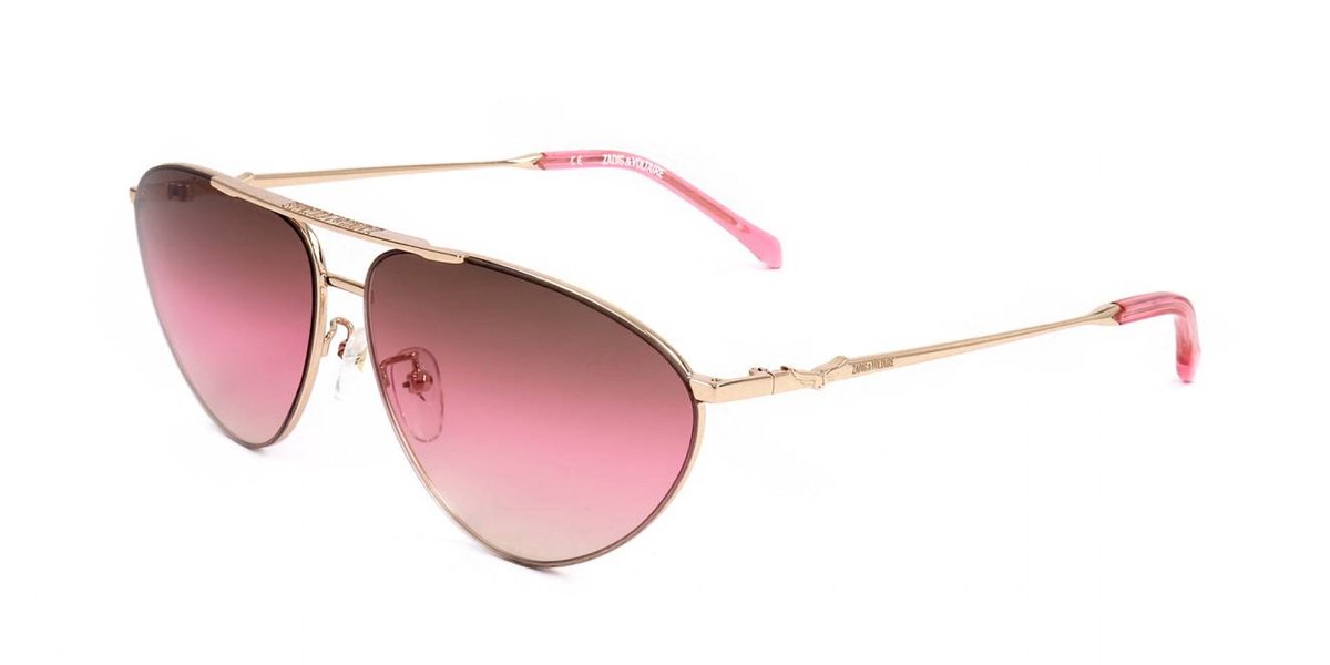 Zadig & Voltaire SZV276 Shiny rose gold 64/12/140 WOMAN Zonnebrillen