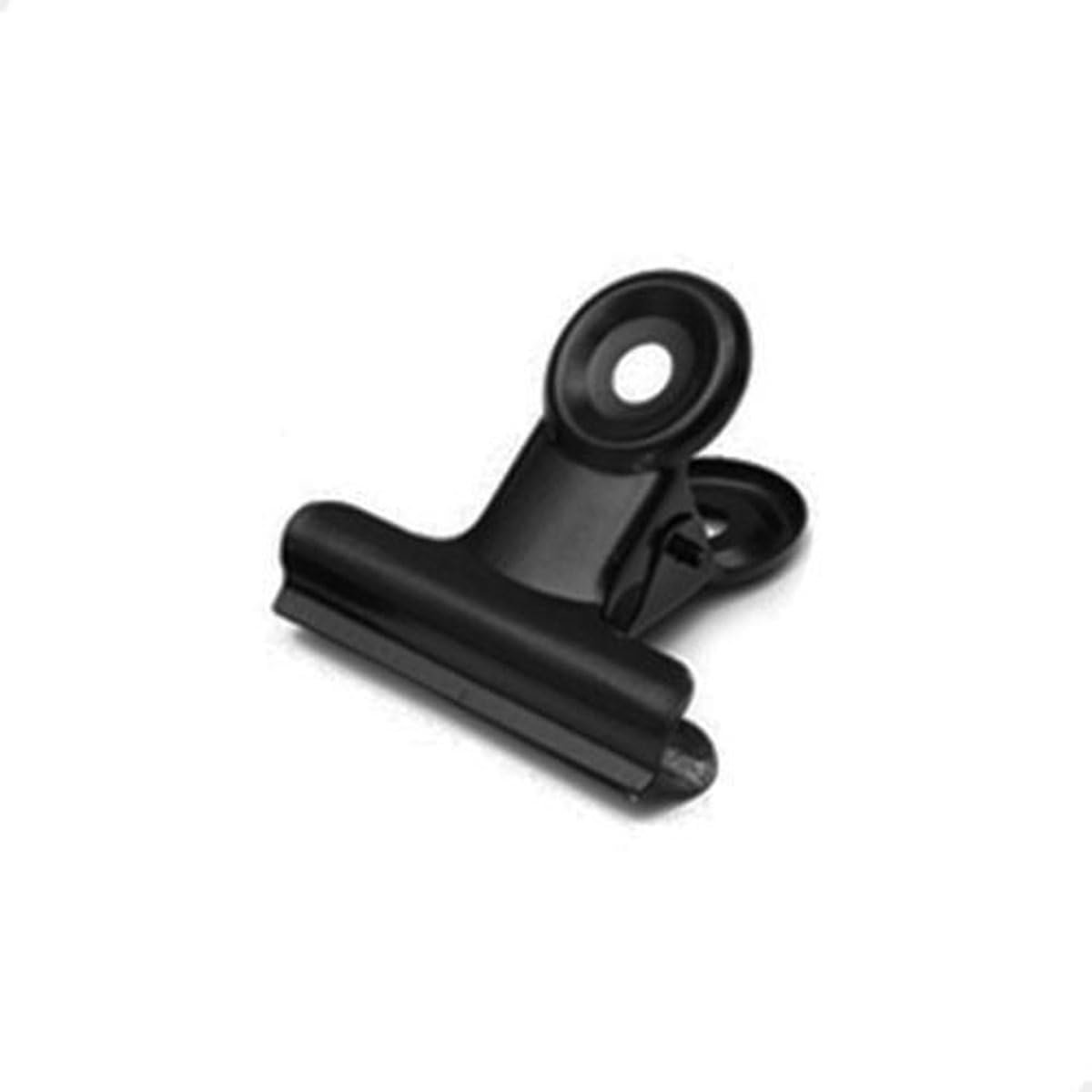 Zwarte Knijpers - Metaal Clips - Papier Organiseren - Stevige Greep - 30mm - Zwart