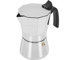 Koffiezetapparaat - Espresso Maker - Kookplaat Koffie - Roestvrij Staal - 6 Kopjes 300ML