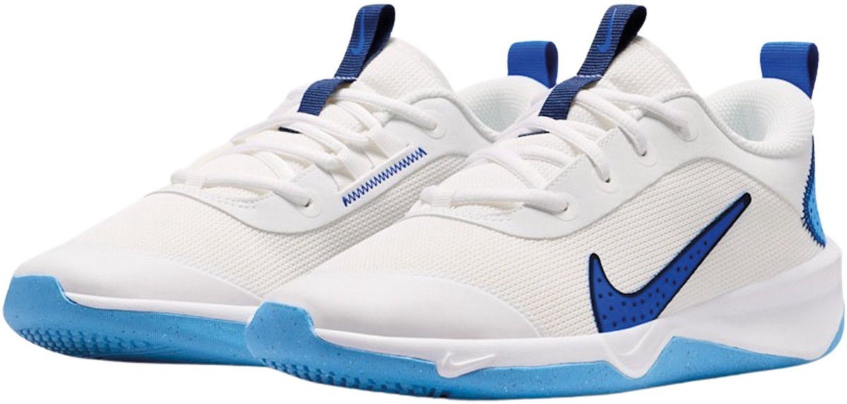Nike Omni Multi-Court Indoorschoenen Junior Blauw