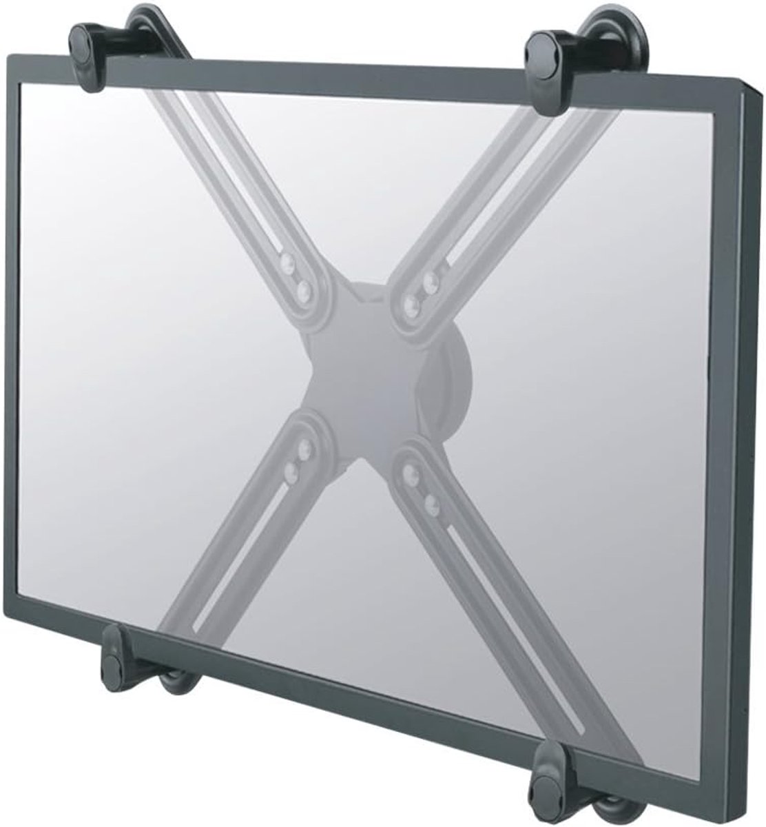 Monitor Armatuur - Adapter Kit - VESA Compatibel Maken - Universele Pasvorm - 13-27 Inch - Zwart