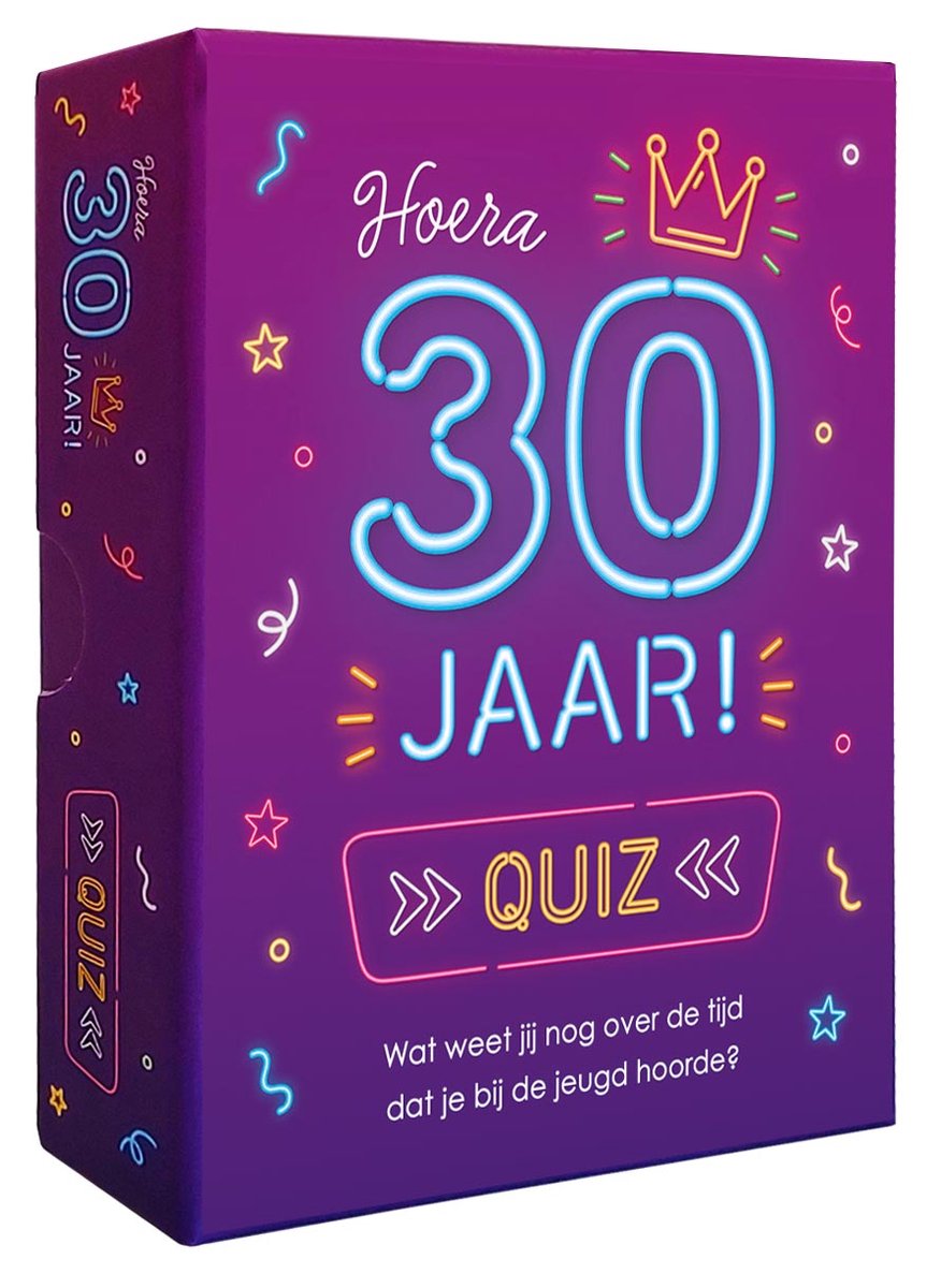Omslag van Quiz Hoera 30 jaar!