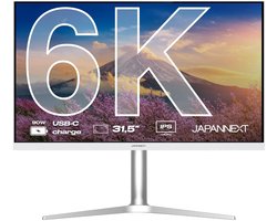 JAPANNEXT Monitor 32" IPS 6K (6016x3384) Wit | JN-IPS326K-HSPC9