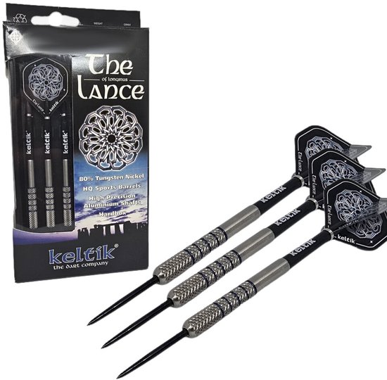 Steeldart Dartpijlen Keltik The Lance 22 g - 80% Wolfraam van Merkloos — afbeelding 2