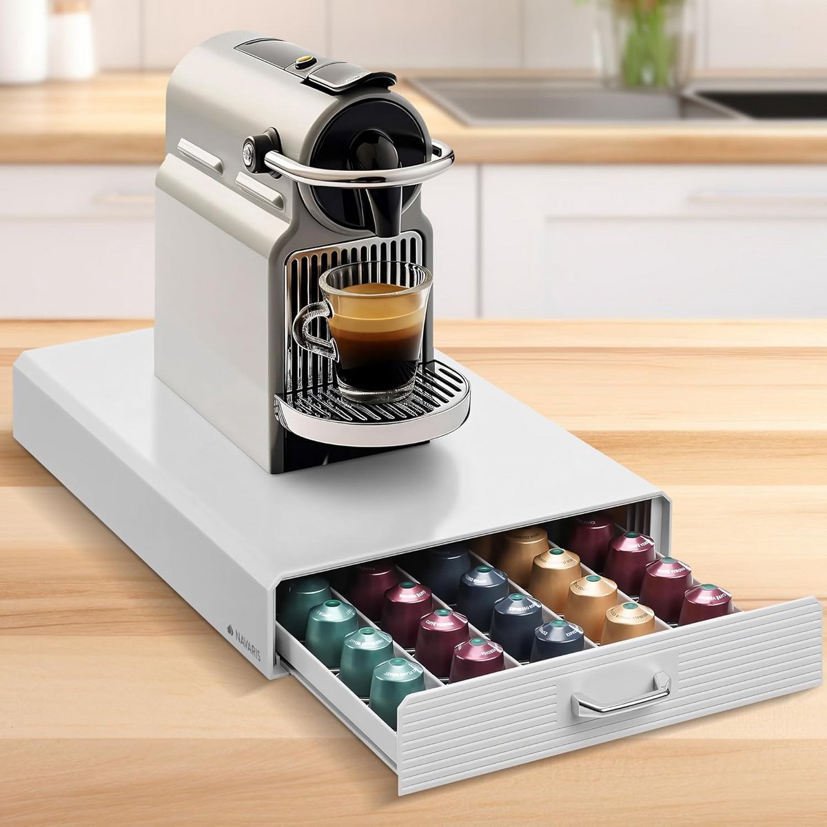 Capsulehouder voor koffiecups - Cuphouder met lade - Geschikt voor Dolce Gusto - organizer