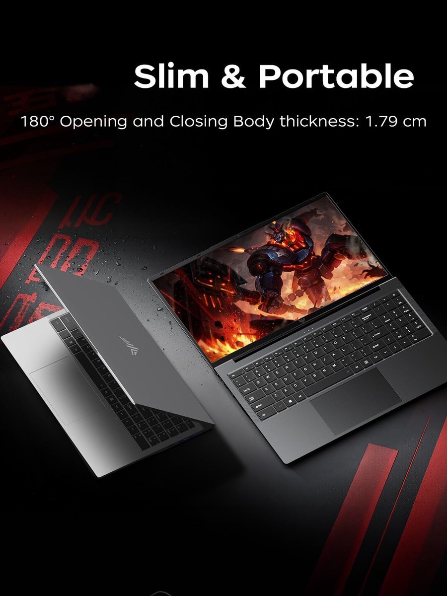 ACEMAGIC LX15 Pro 15.6 Zoll Gaming Laptop - AMD Ryzen 7 7730U(8C/16T,tot 4.5GHz) - 16GB RAM DDR4 512GB SSD - Windows 11 Pro-Type C - WIFI6 Notebook — afbeelding 5