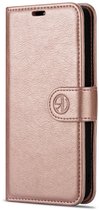 Coque compatible avec Samsung Galaxy A57 5G / étui portefeuille avec porte-cartes de haute qualité couleur Or rose