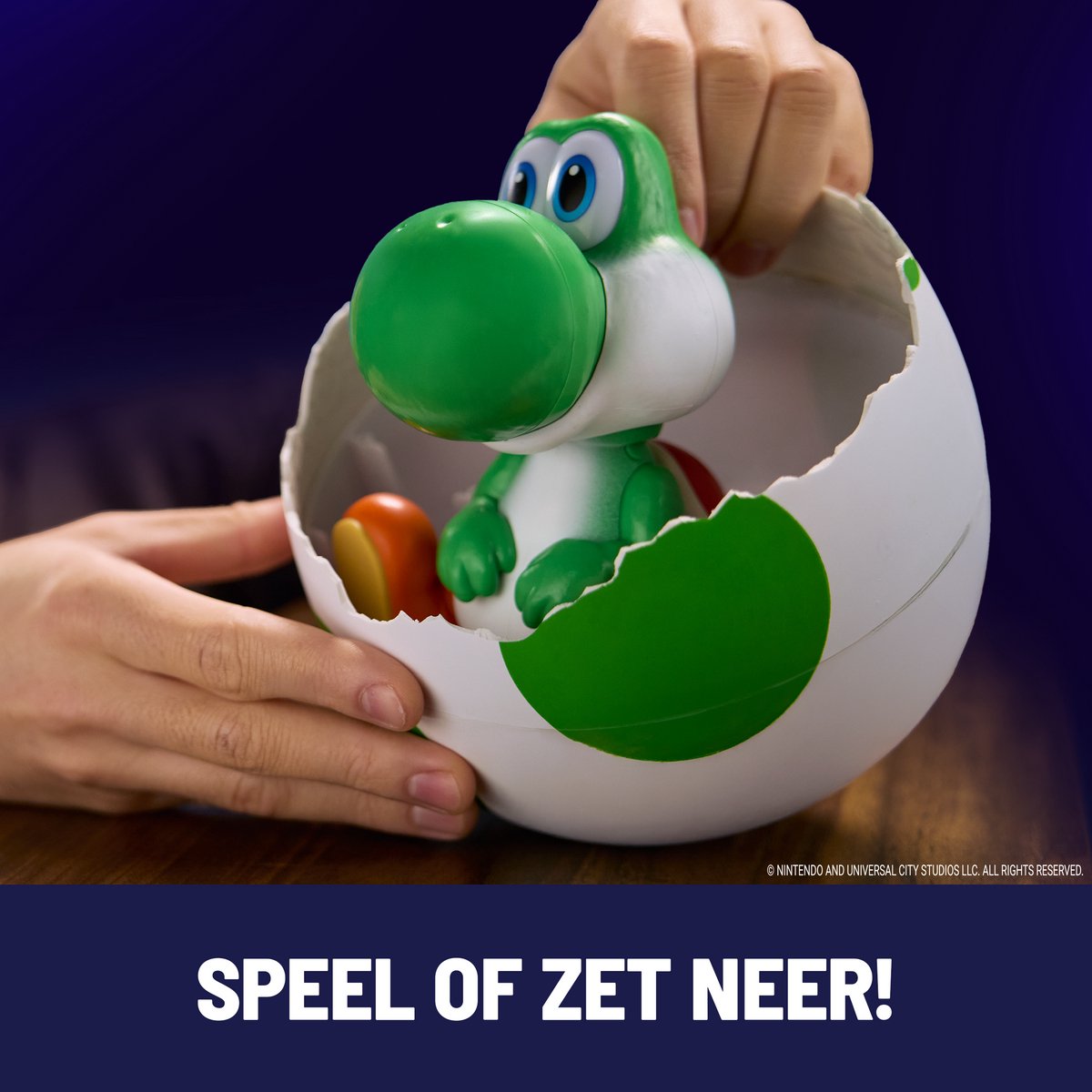 Super Mario Galaxy Movie - Nintendo - The Super Mario Galaxy Movie - Interactief Yoshi Ei - Speelfiguur — afbeelding 4