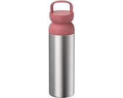 Mepal Isoleer theebeker Ellipse - 500 ml - Houdt dranken 6 uur warm en 8 uur koud - Isoleerfles - Vaatwasmachinebestendig - Vivid mauve