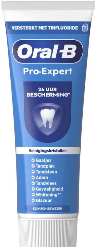 Oral-B Pro-Expert Professionele Bescherming - 4x75 ml - Tandpasta