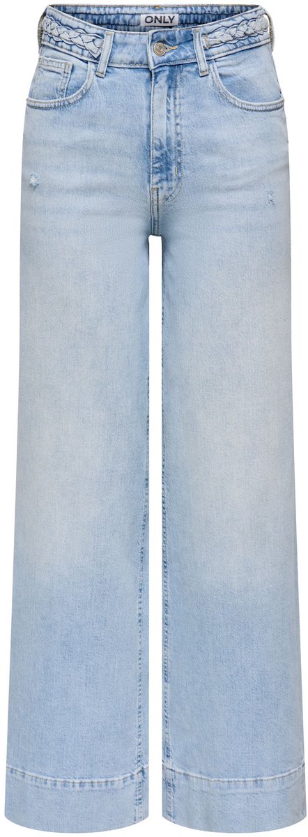 ONLY - ONLJUICY SOFT HW BRAID WIDE DNM - Meisjes - Jeans