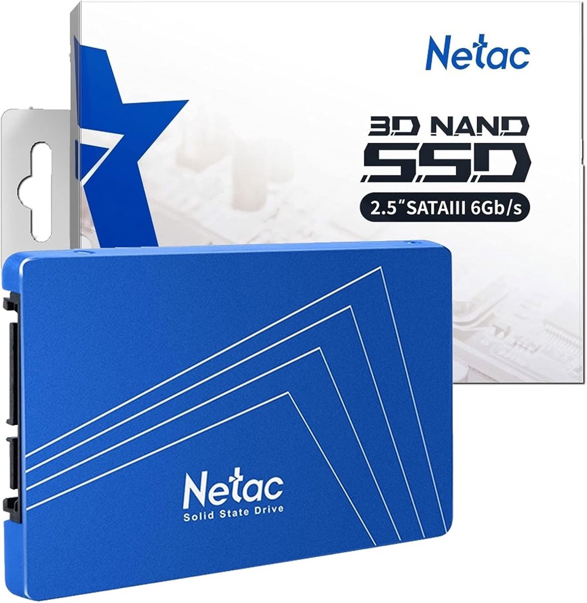 Interne SSD 240GB 2.5 inch SATA3 voor Desktop en Laptop - Hoge Snelheid tot 540MB/s