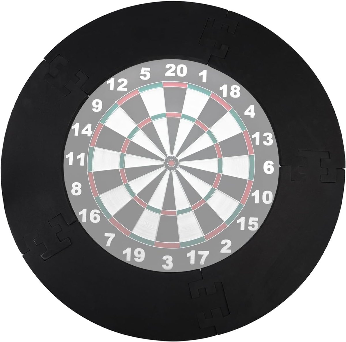 Dartbord Beschermring EVA Schuim Muurbescherming voor 45 cm Dartborden - 5-Delig