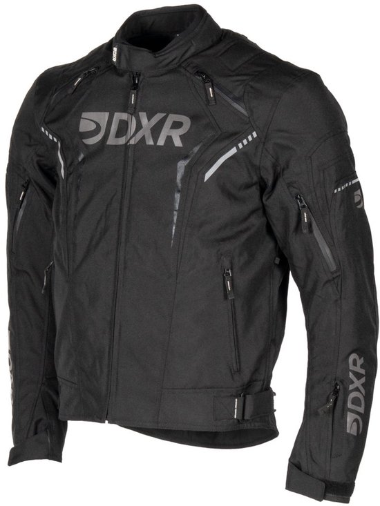 Motorjas SPARKER Mannen|4-seizoenen|Zwart XXXL CE-gekeurd van MOTOBLOUZ