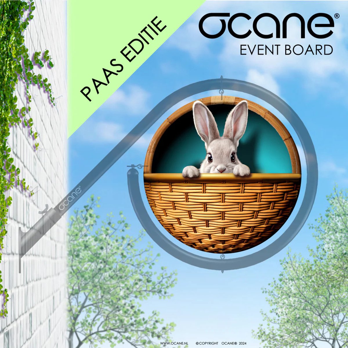 Event Board - Pasen - Paashaas - Ocane