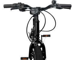 vidaXL - Mountainbike - 24 - Inch - 6-Speed - voor - 8-12 - jaar - oud - Zwart