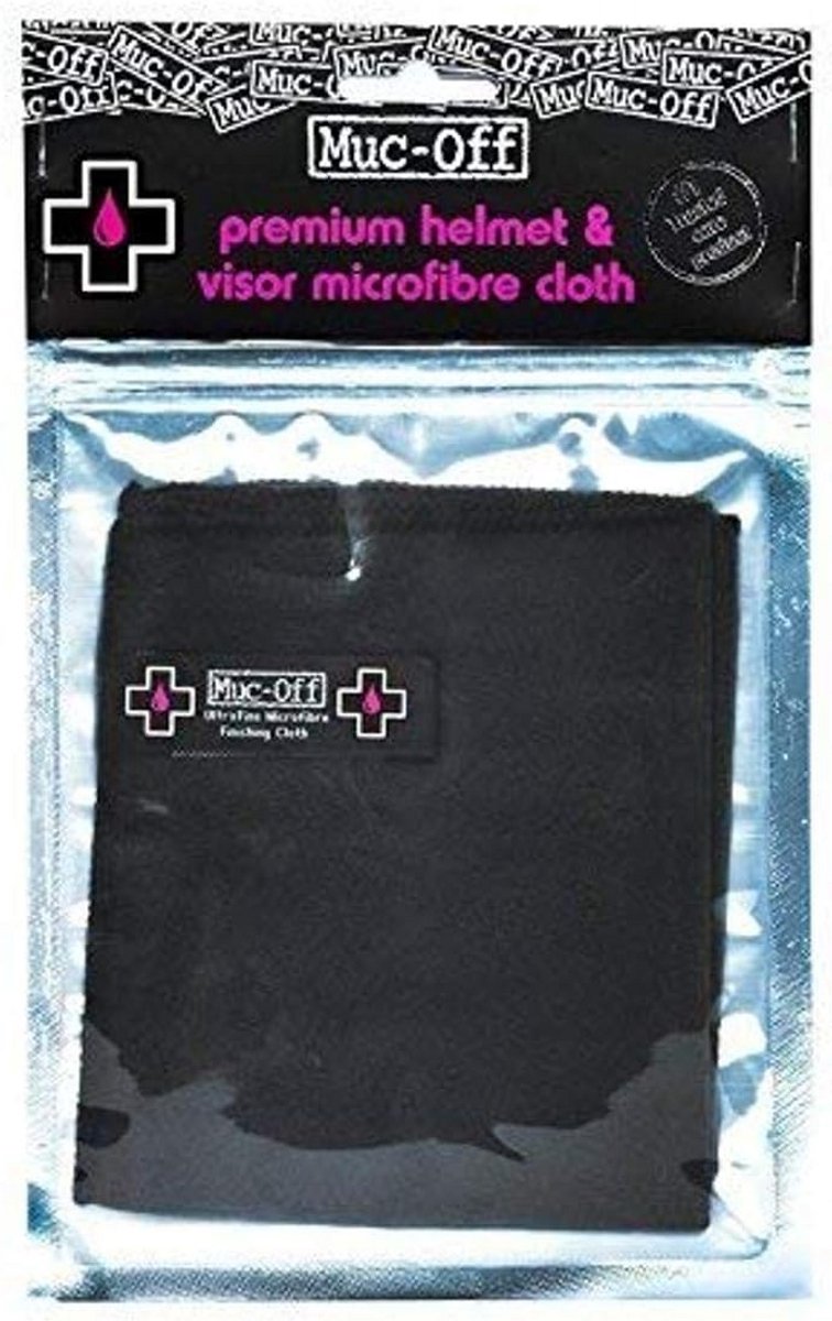 Luxe Microvezeldoek voor Helm en Vizier - Krasvrij Schoonmaken