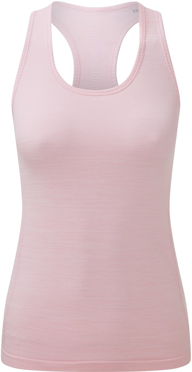 TriDri Women´s Recycled Seamless ´3D Fit´ Multi-Sport Flex Vest TR509 - Light Pink Melange - S