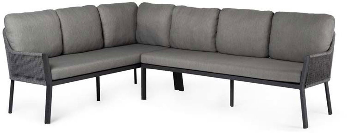Tierra outdoor - Liv lounge dining set links charcoal