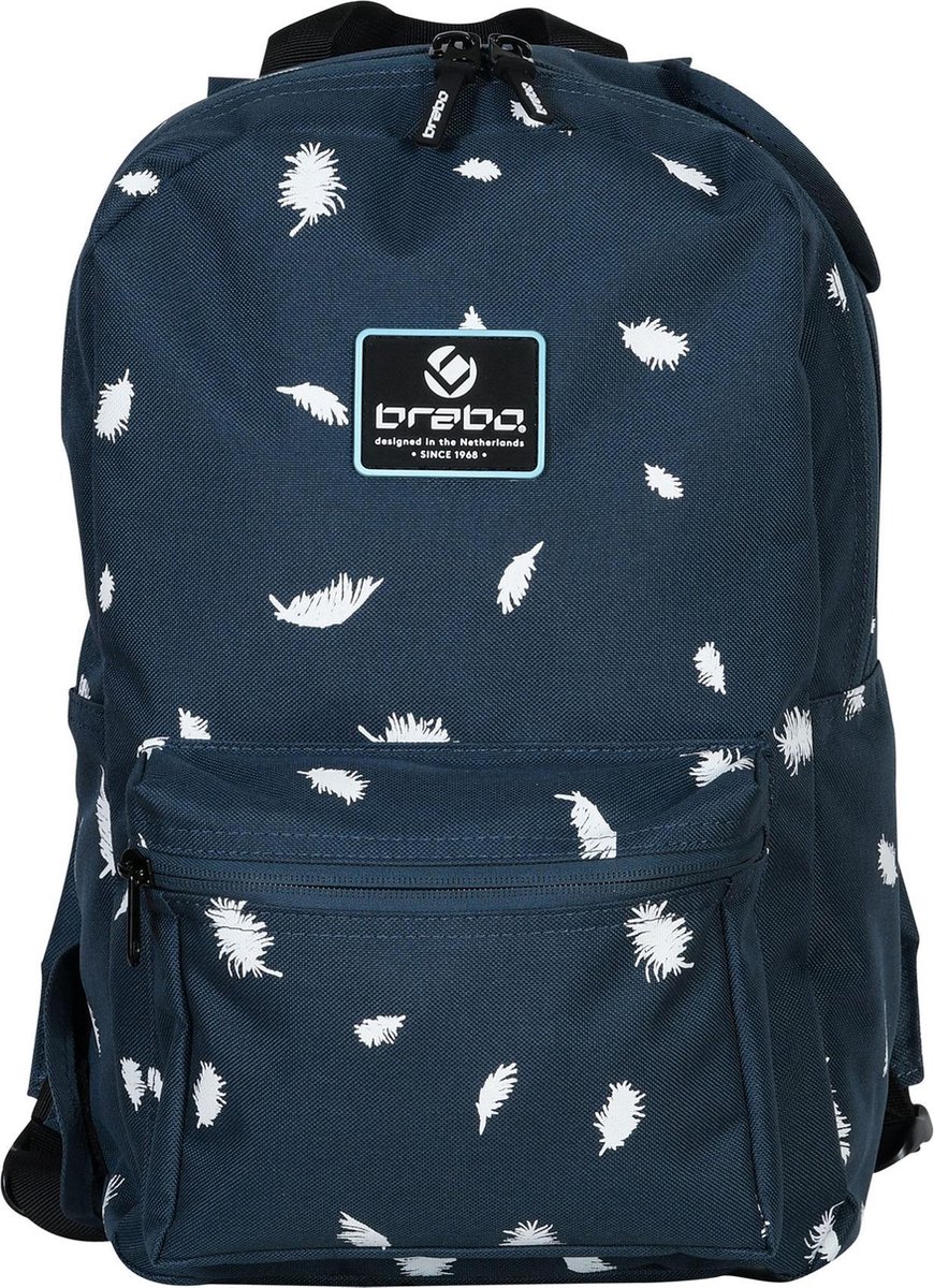 documentaire Opschudding Grand Brabo Backpack Storm Feathers Navy Sticktas Unisex - Navy | bol.com