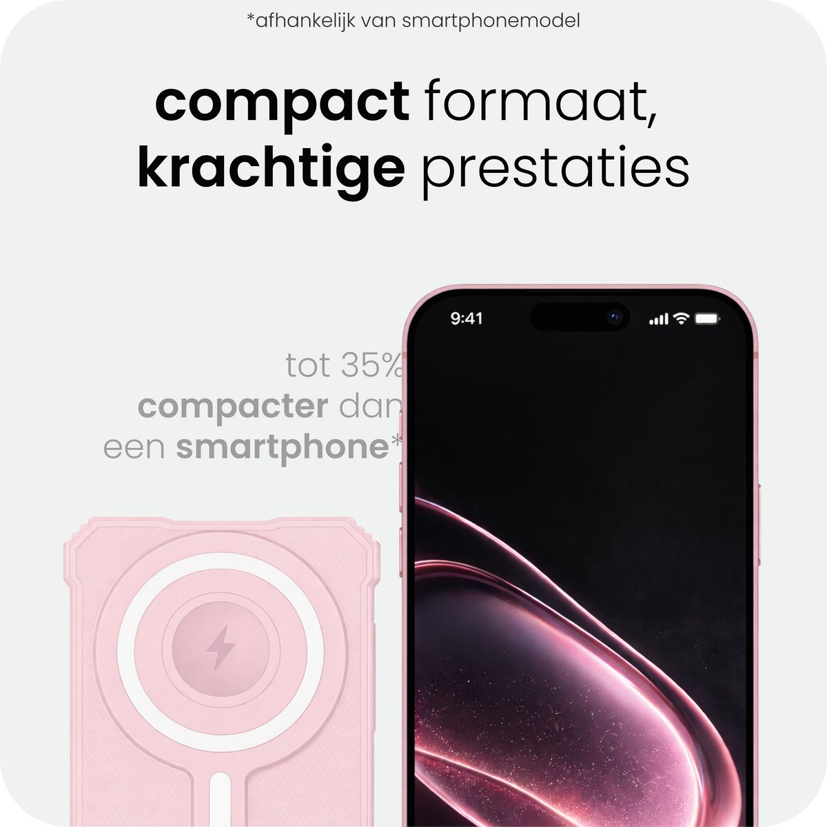 SYVOX Solar Powerbank 10.000 mAh met Ingebouwde Kabel - afbeelding 3