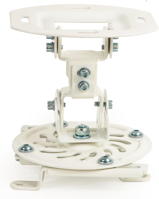Universele projector beugel plafondmontage staal 360° draaibaar inklapbaar tot 13,5 kg met kabelmanagement