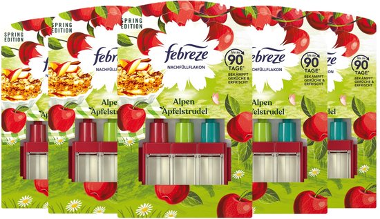 Febreze 3Volution Navullingen - Apple Crumble - 5 x 20 ml ...